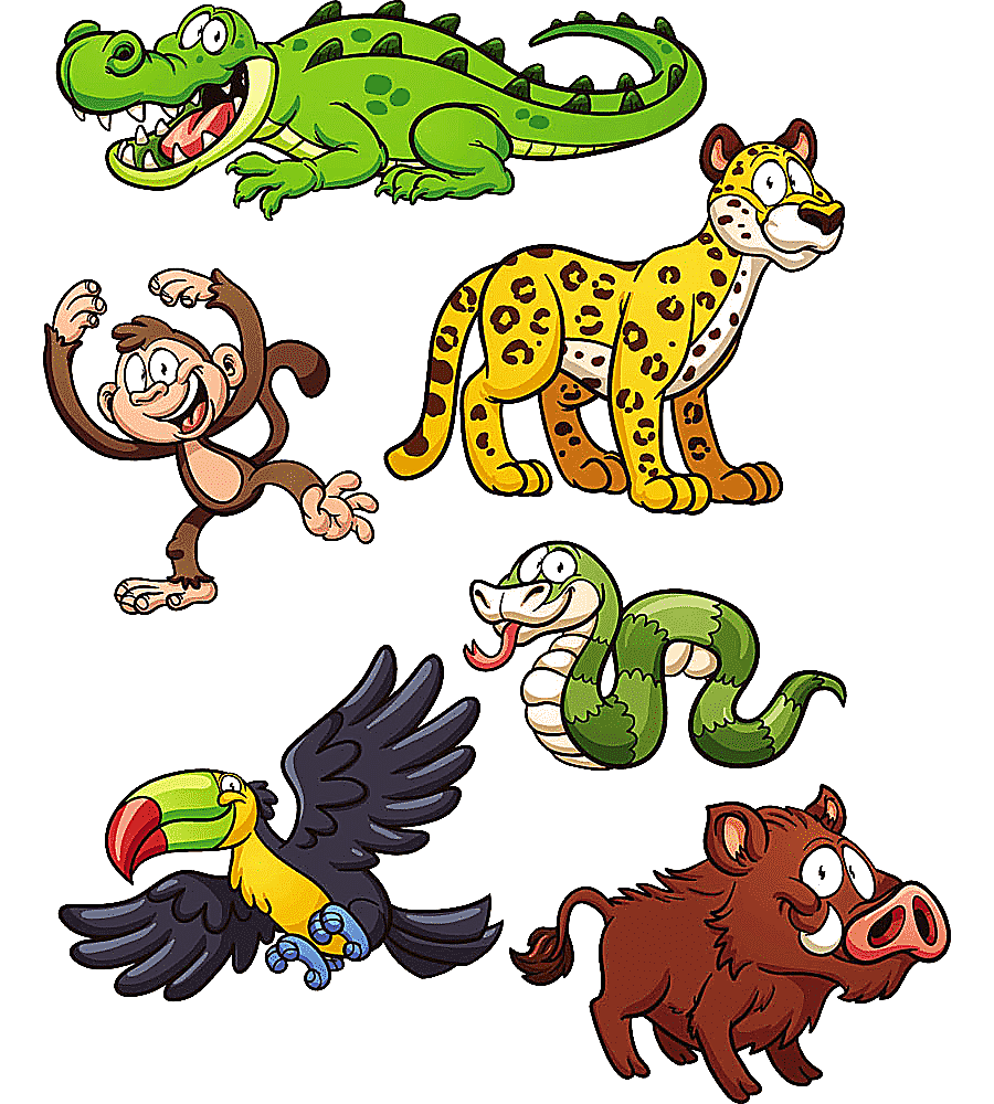 png clipart jungle animal snake jaguar cartoon animals cartoon character other