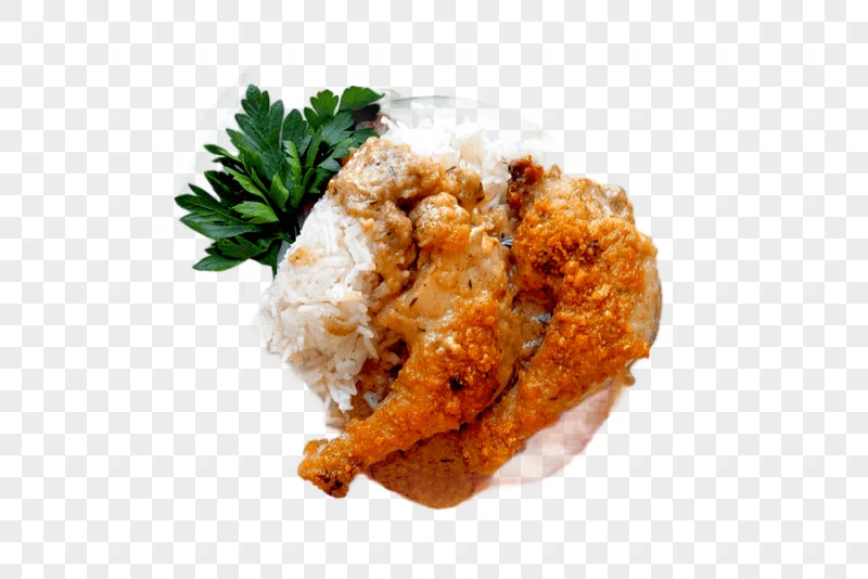 png clipart karaage fried chicken thai cuisine cooked rice glutinous rice fried chicken fo