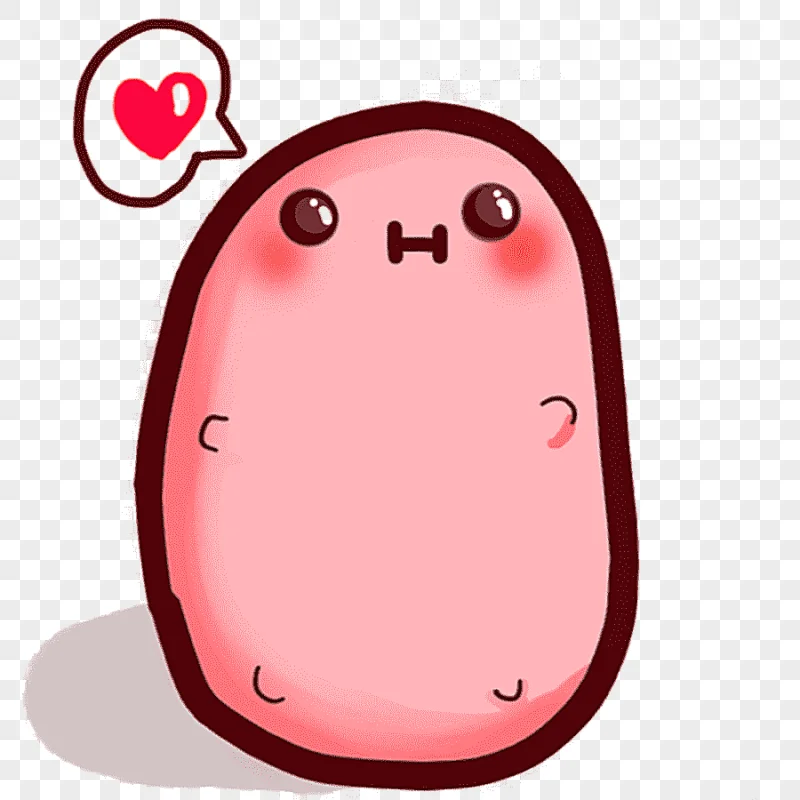 png clipart kavaii potato food love potato smiley vegetables