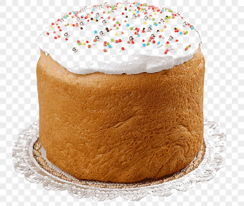 png clipart kulich easter food fruitcake pastry easter cream baked goods