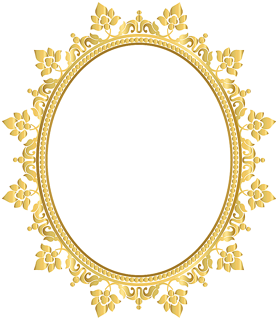 png clipart light glasses frame lens oval decorative border frame yellow floral frame rect