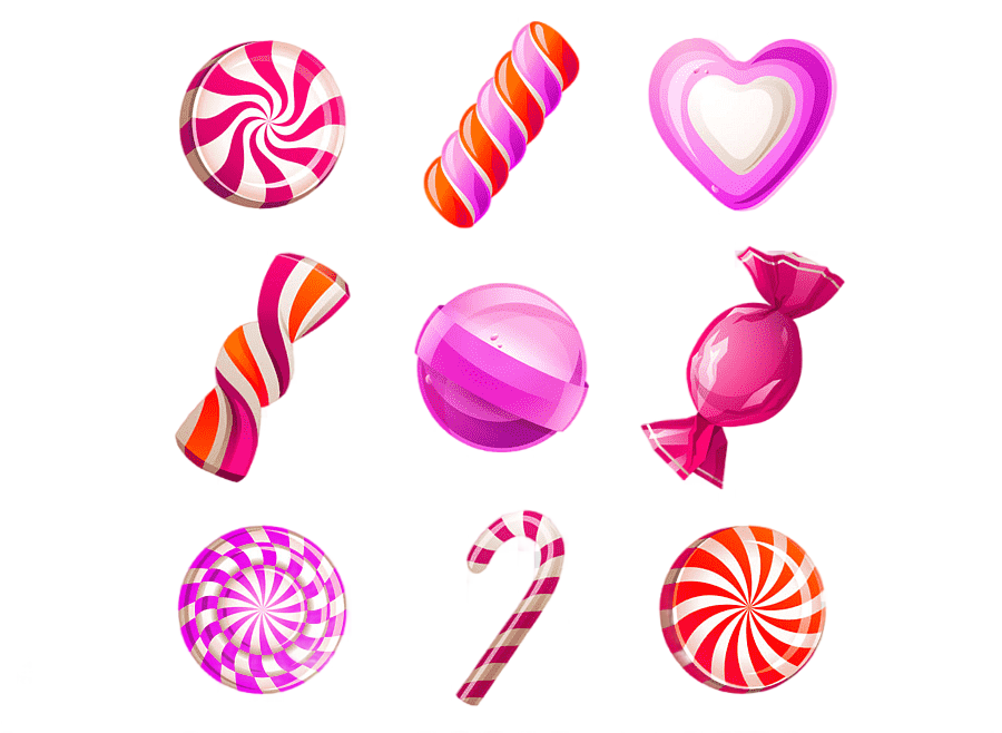 png clipart lollipop candy cane cotton candy cupcake hand painted candy watercolor paintin