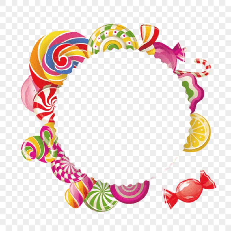 png clipart lollipop cotton candy confectionery store candy border food border frame