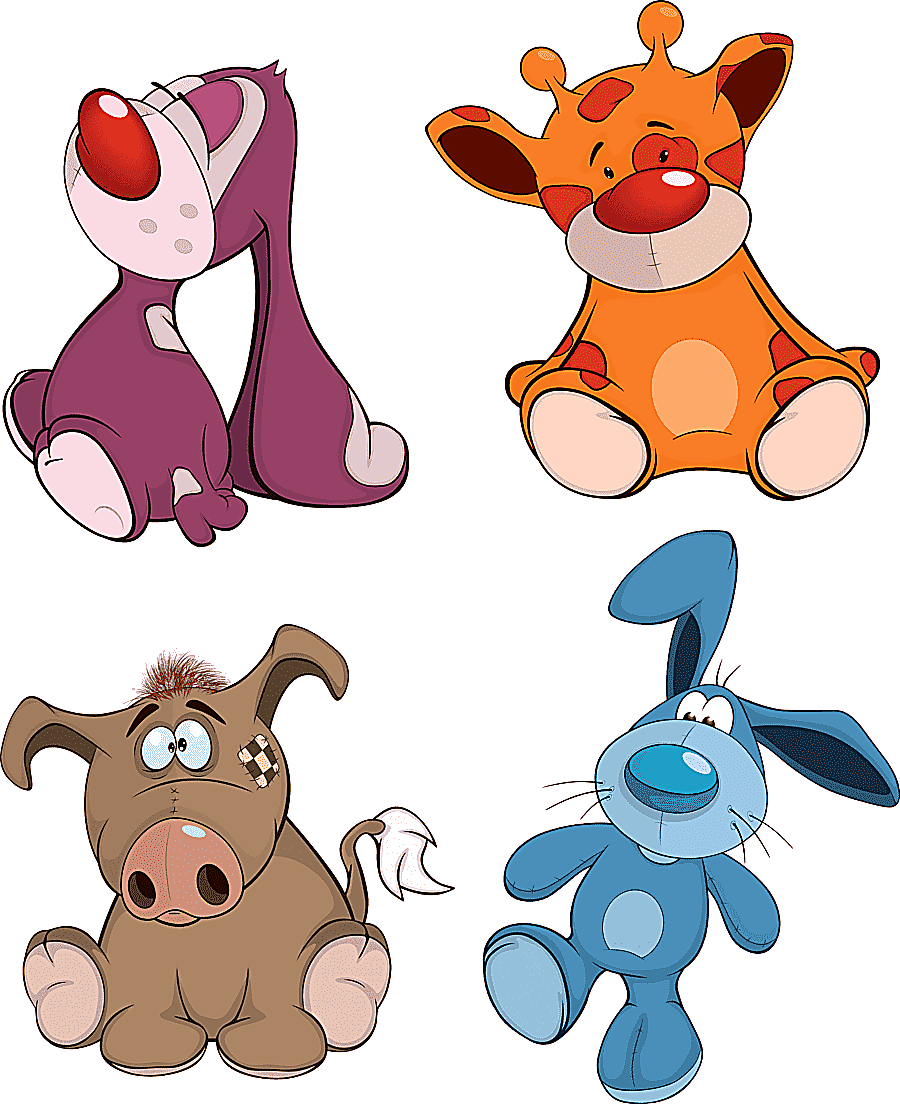 png clipart lovely animal cartoon style material 04