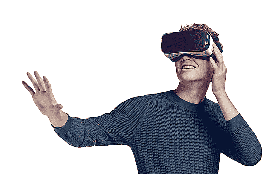 png clipart man using vr goggles virtual reality headset samsung gear vr oculus rift plays