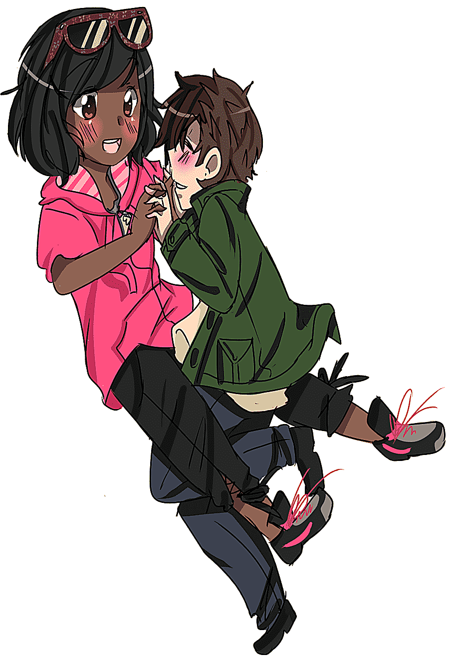 png clipart mangaka pusheen july 16 book anime forever friend black hair fictional charact