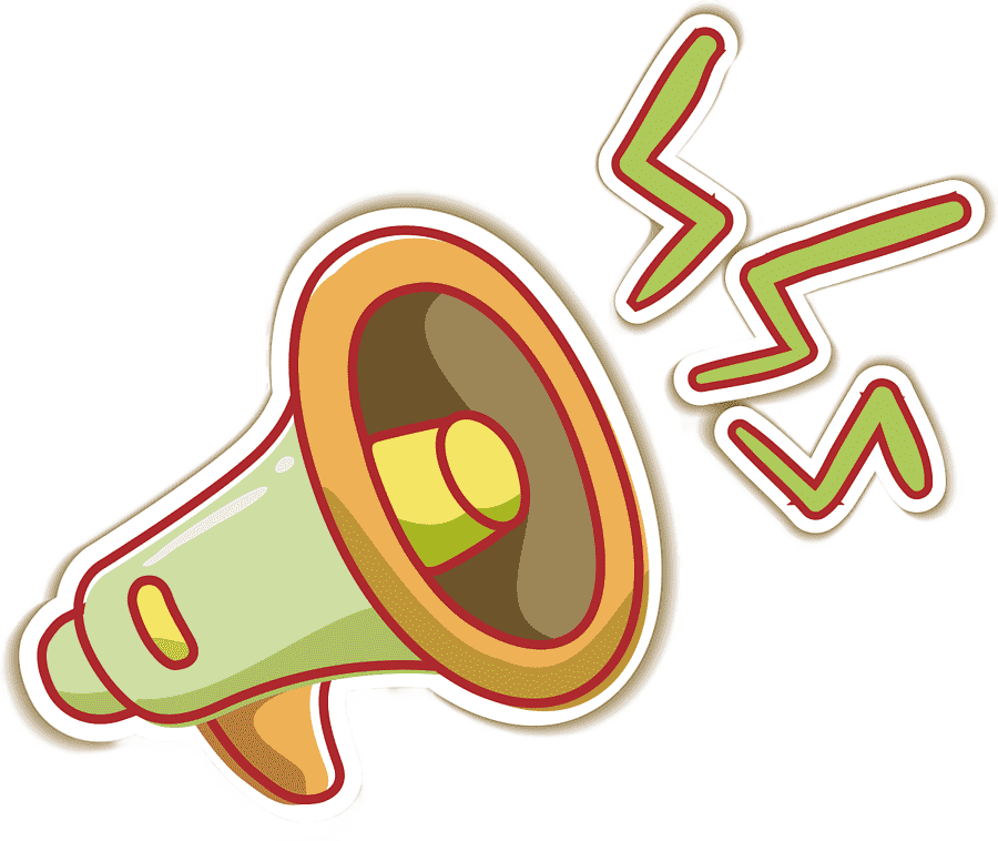 png clipart megaphone cartoon speaker electronics text