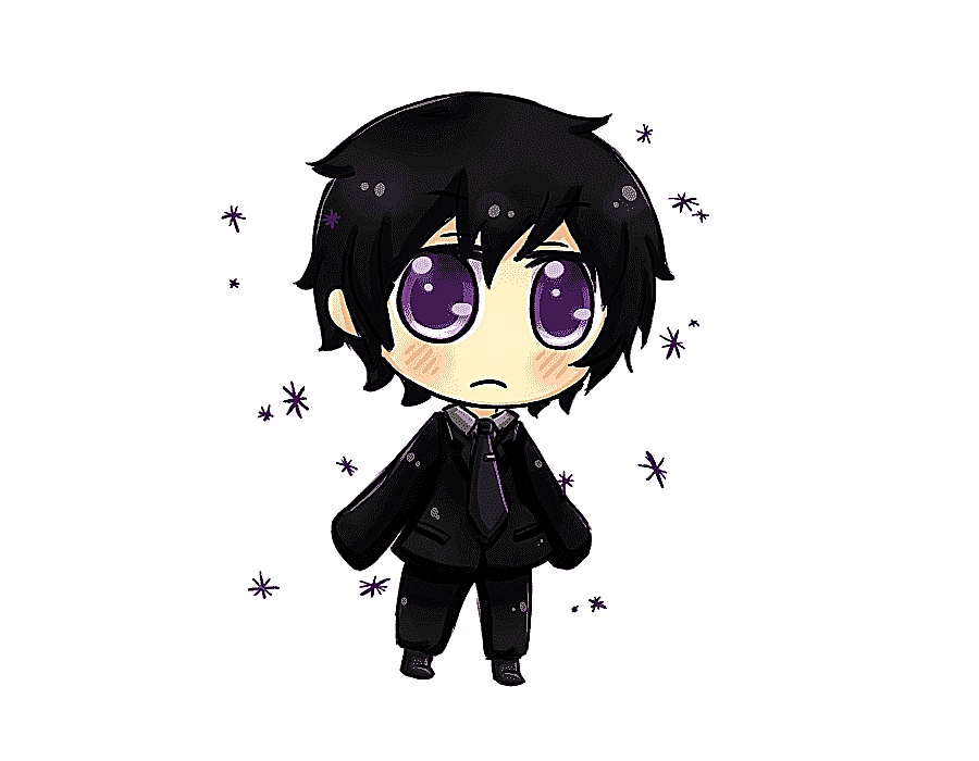 png clipart minecraft drawing chibi cartoon anime anime creeper purple black hair