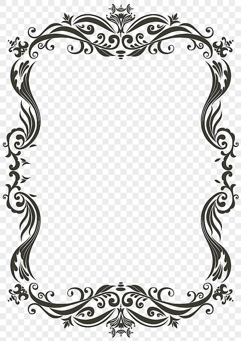 png clipart mirror frame illustration decorative arts ornament calligraphy design decor re
