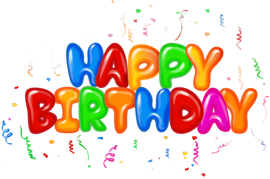 png clipart multicolored happy birthday happy birthday happy 3rd birthday wish food