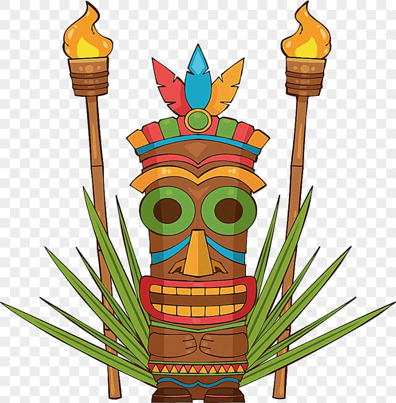 png clipart multicolored totem hawaii tiki funcandi jungle run endless runner free arcade
