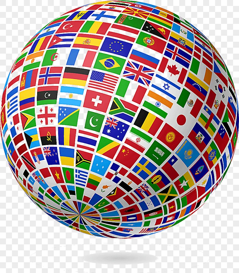 png clipart national flags themed planet illustration globe flags of the world world flag