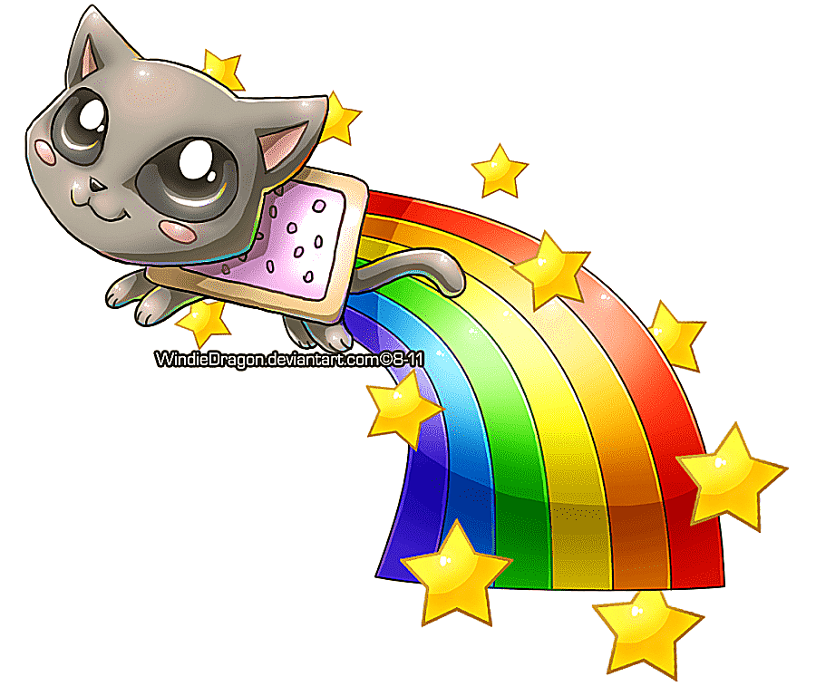 png clipart nyan cat youtube chibi cat animals dragon