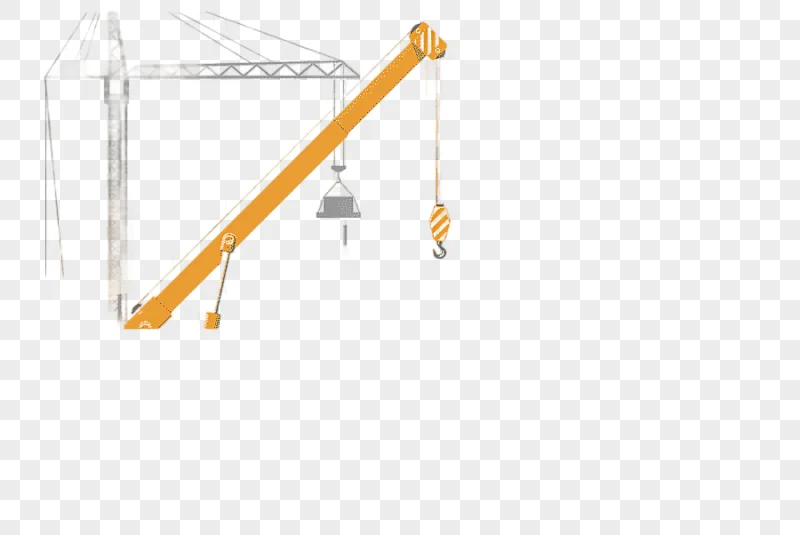 png clipart orange crane animated illustration architecture architectural engineering cart