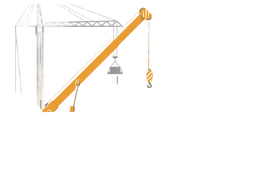 png clipart orange crane animated illustration architecture architectural engineering cart
