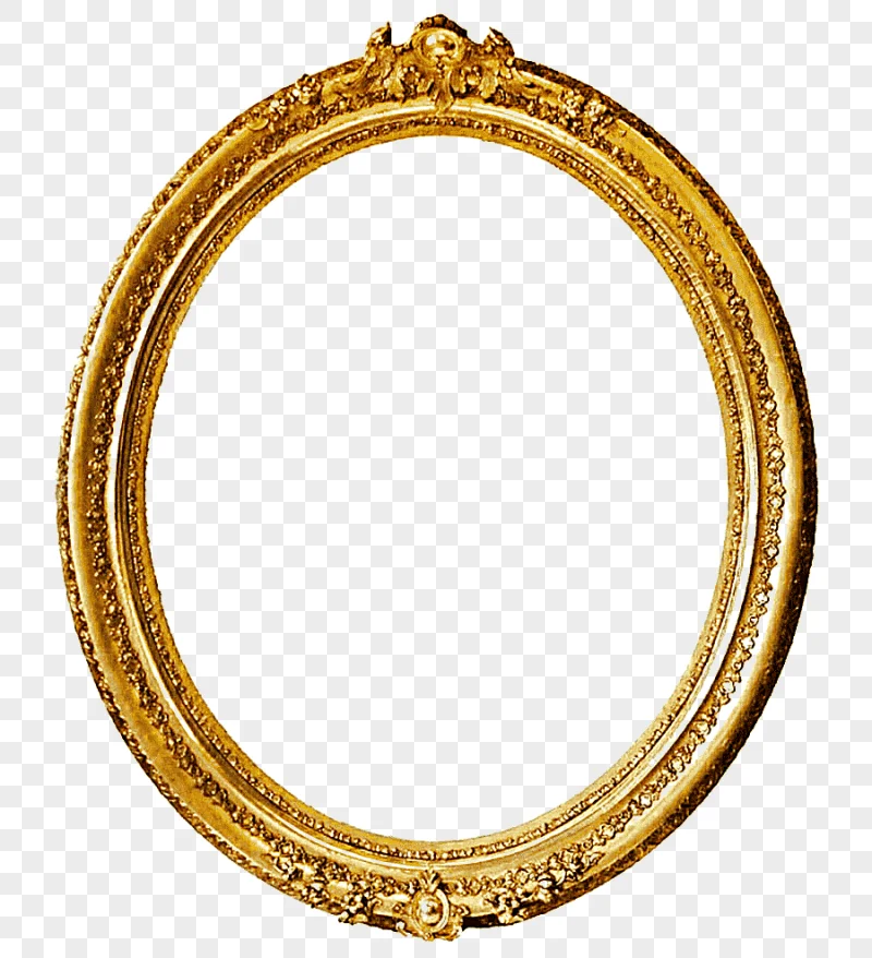 png clipart oval gold frame frames gold mirror vintage gold picture frame gold frame