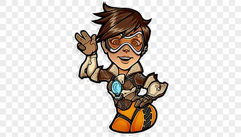 png clipart overwatch sticker art telegram tracer others miscellaneous hand