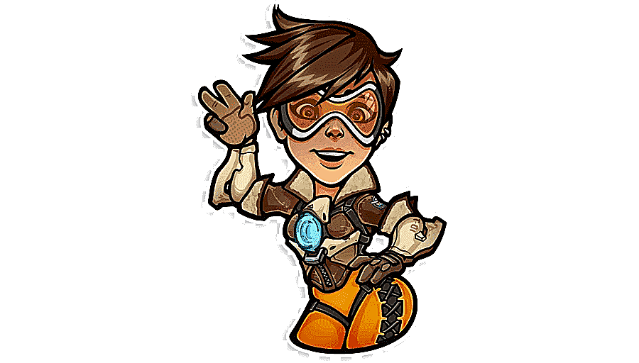 png clipart overwatch sticker art telegram tracer others miscellaneous hand
