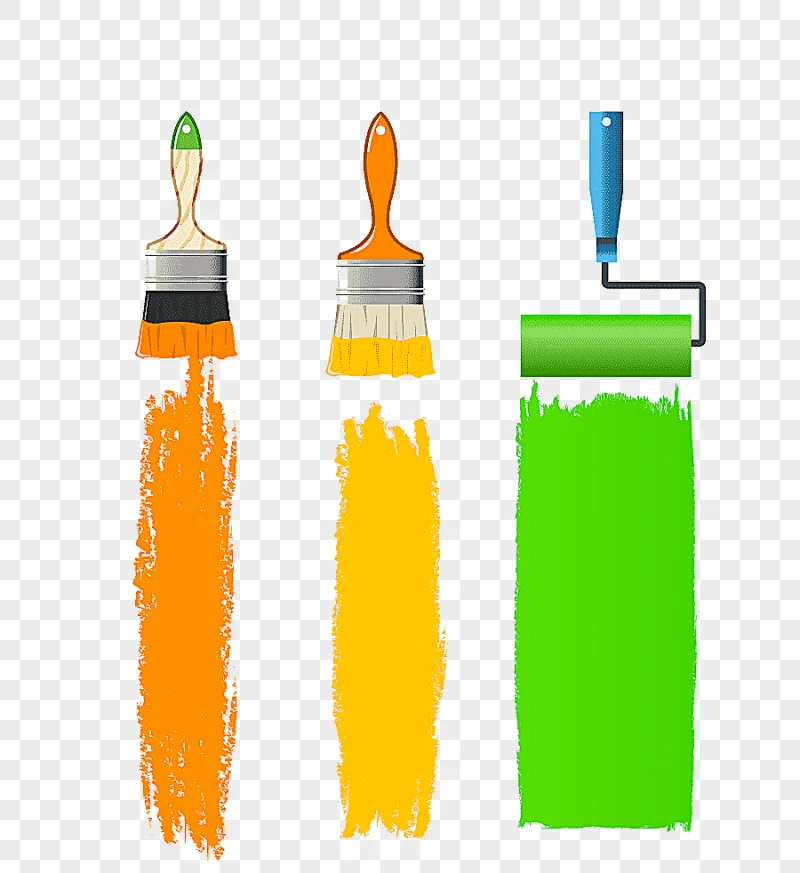 png clipart paint brush illustration painting paintbrush colorful paint watercolor paintin