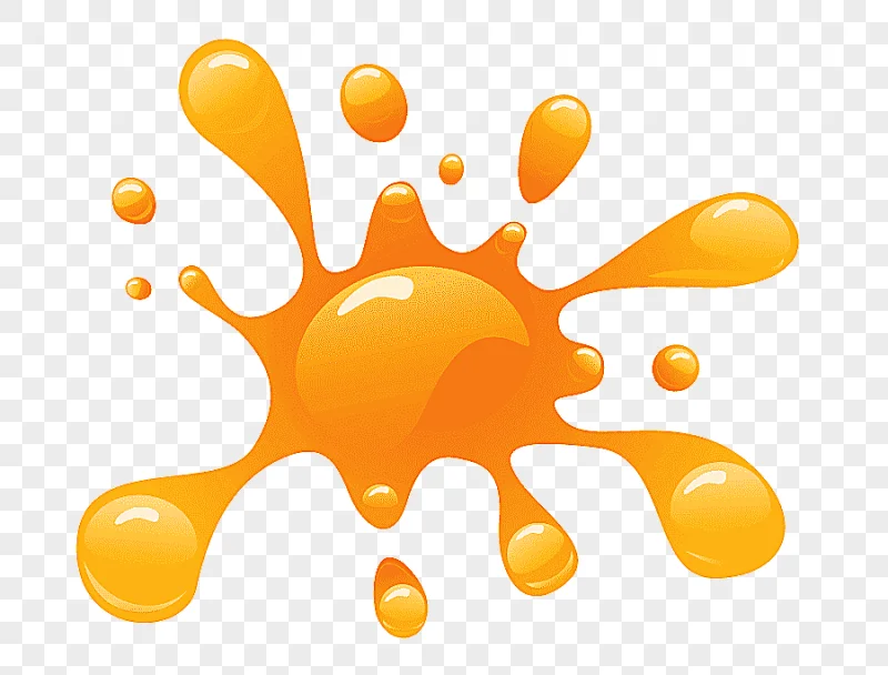 png clipart paint by sticker watercolor painting painting splash orange