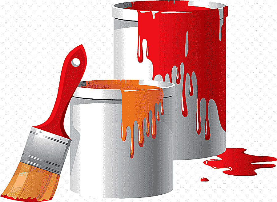 png clipart paint rollers bucket paint painting brush