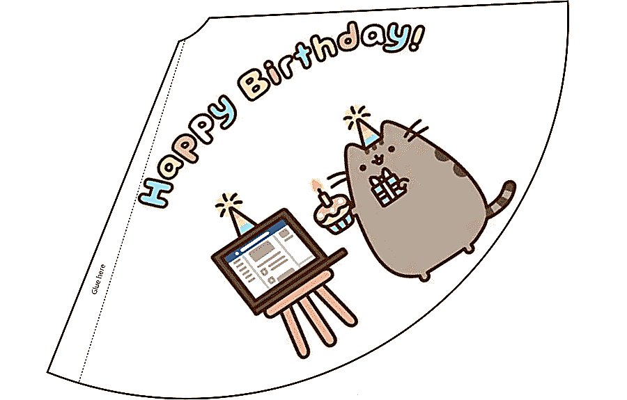 png clipart party hat birthday pusheen birthday hat holidays