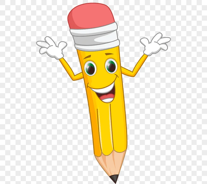 png clipart pencil cartoon cartoon pencil cartoon character food
