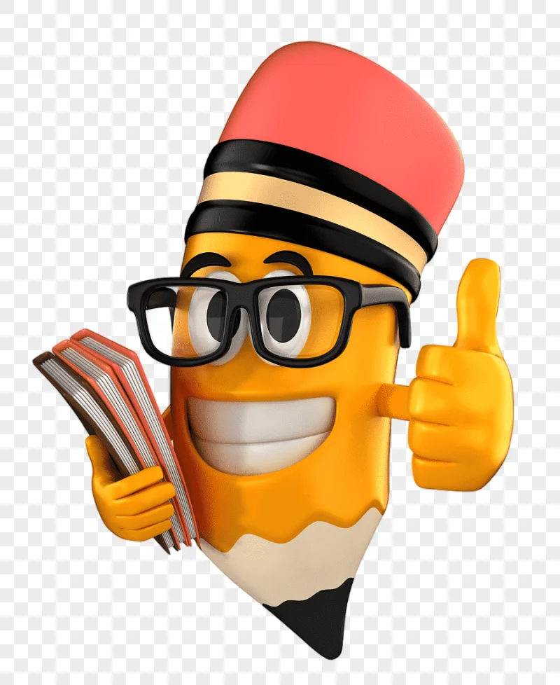 png clipart pencil drawing illustration cartoon pencil cartoon character painted