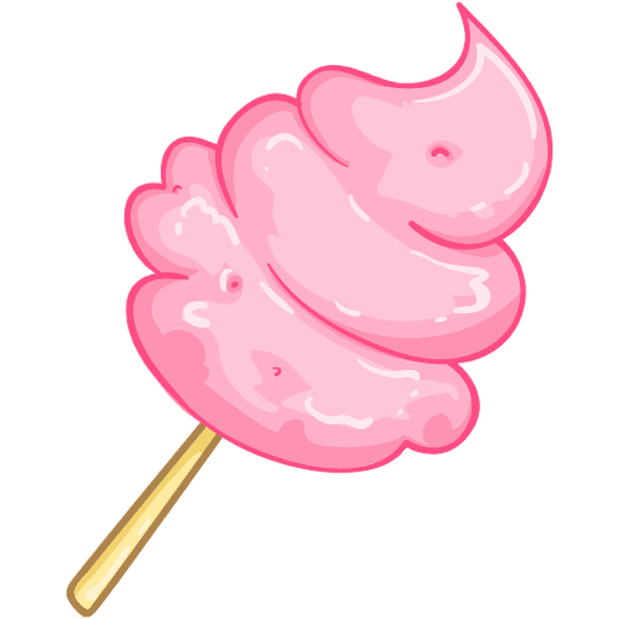 png clipart pink cotton candy illustration candy floss food candies