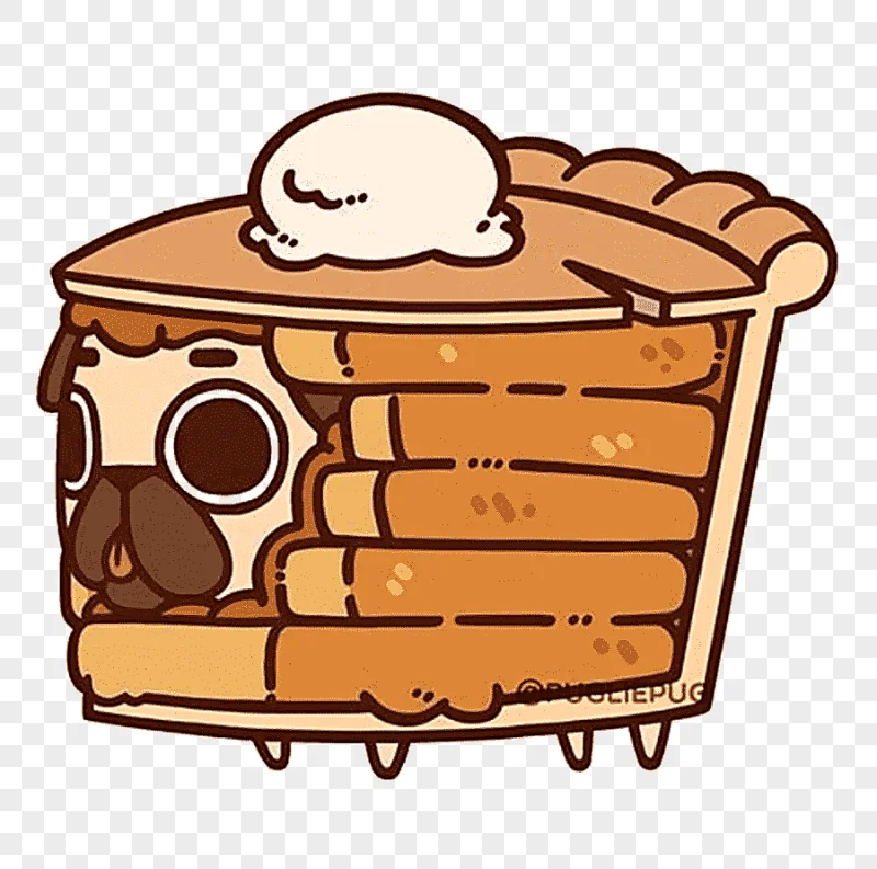 png clipart pug drawing pineapple bun animal donut miscellaneous food