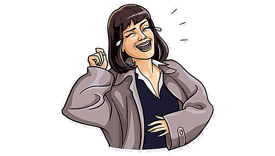 png clipart pulp fiction mia wallace sticker telegram quentin tarantino others miscellaneo