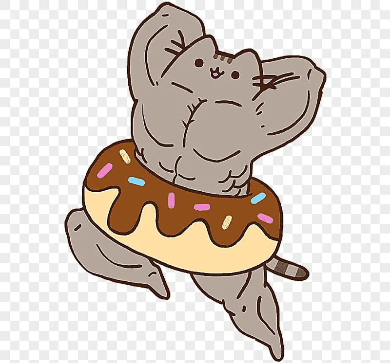 png clipart pusheen cat pusheen t shirt love heart for women navy muscle pusheen mercat t