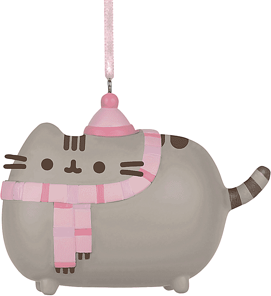 png clipart pusheen christmas ornament cat holiday daily life winter holidays