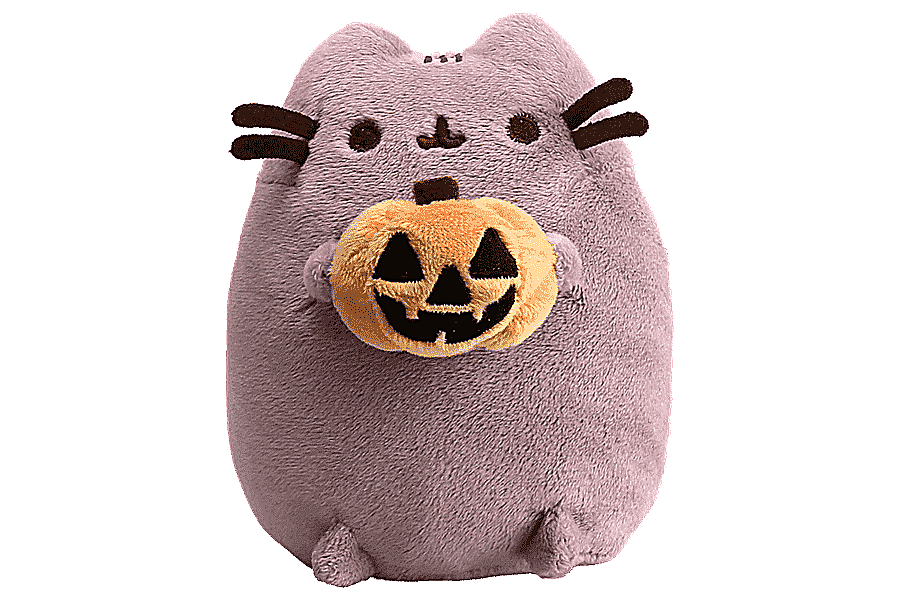 png clipart pusheen stuffed animals cuddly toys jack o lantern plush cat cat