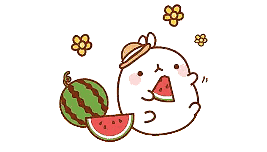 png clipart pusheen watermelon eating breakfast food watermelon food breakfast