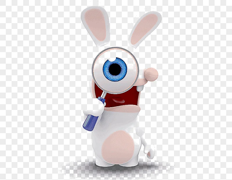 png clipart rabbit easter bunny raving rabbids animated cartoon raving rabbids troop scien