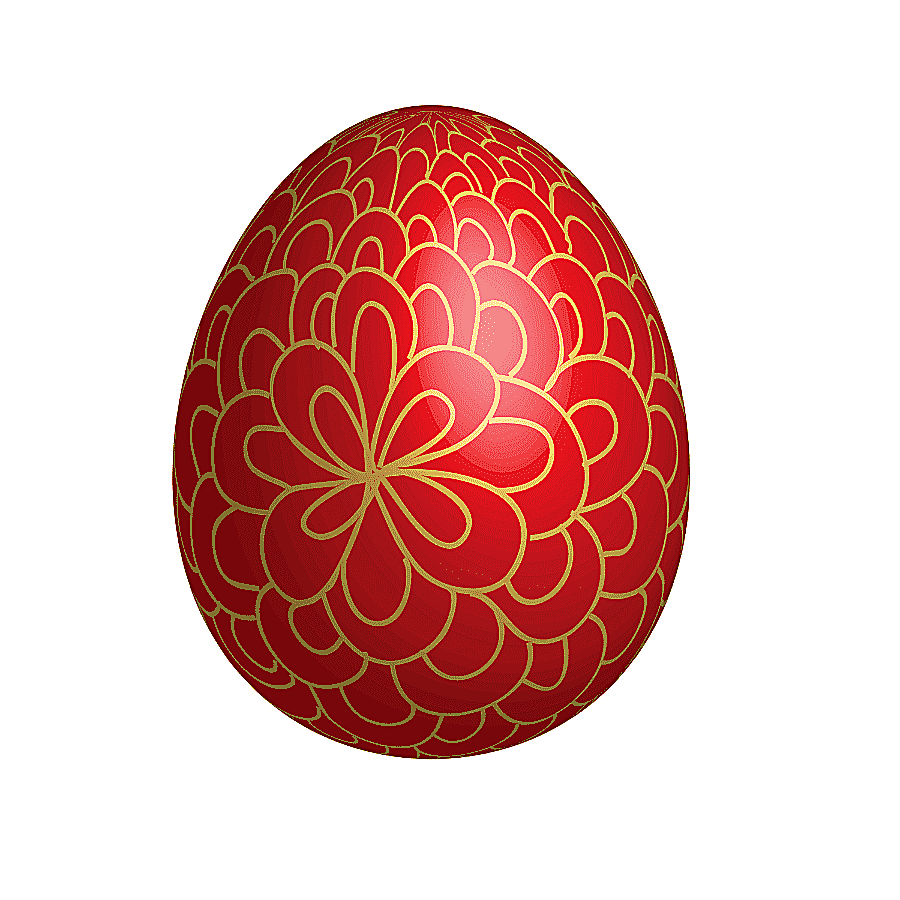 png clipart red and brown floral egg red easter egg easter bunny large red easter egg with