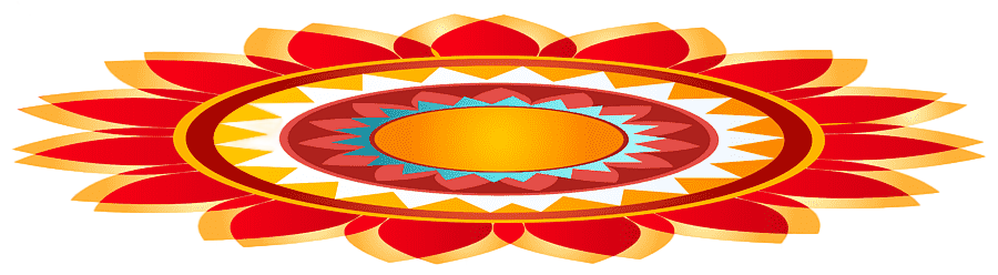 png clipart red and yellow flower diwali rangoli diya diwali holidays symmetry