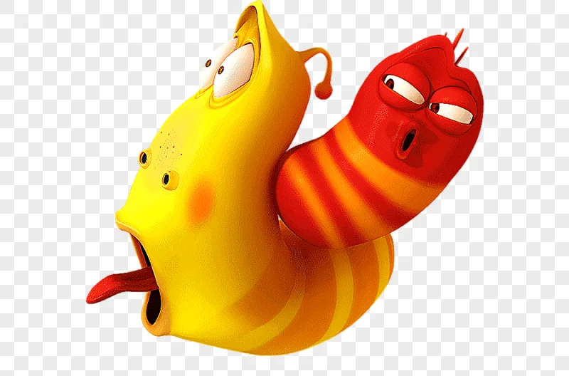 png clipart red and yellow worms illustration larva animated cartoon television show mosqu