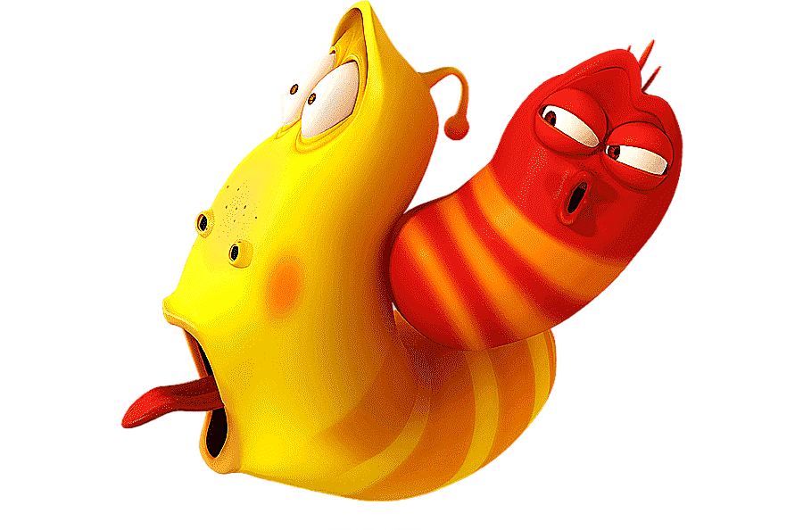 png clipart red and yellow worms illustration larva animated cartoon television show mosqu