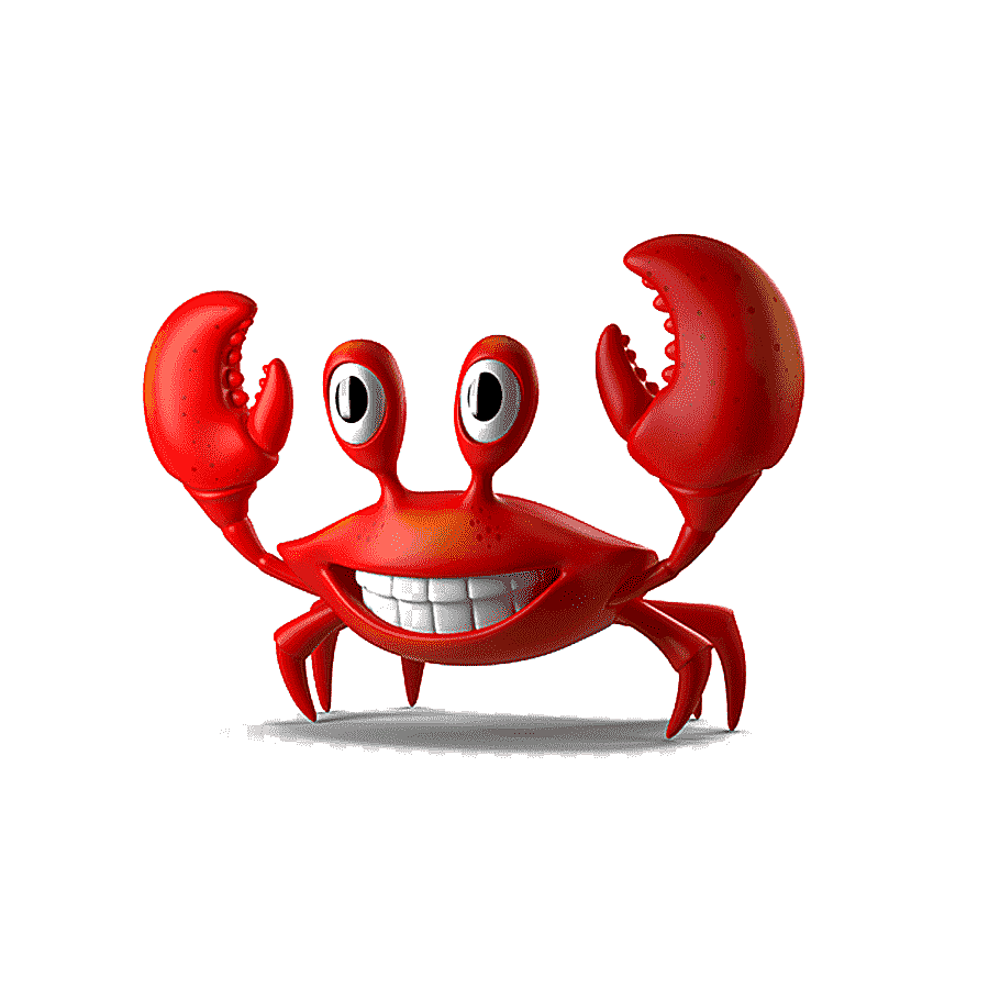 png clipart red animated crab crab cartoon illustration cartoon crab love cartoon characte