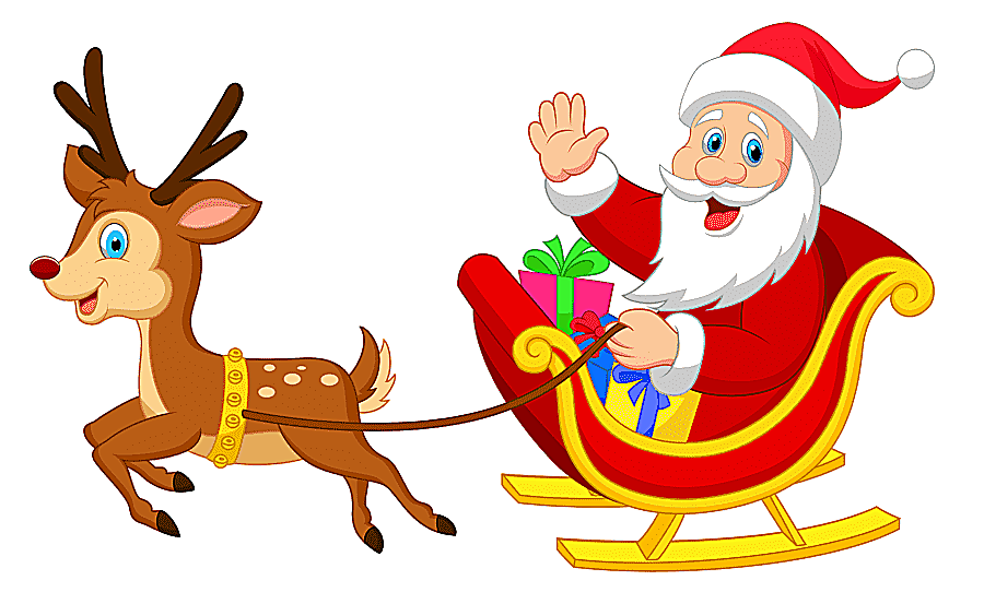 png clipart reindeer santa claus christmas ornament illustration santa with rudolph santa