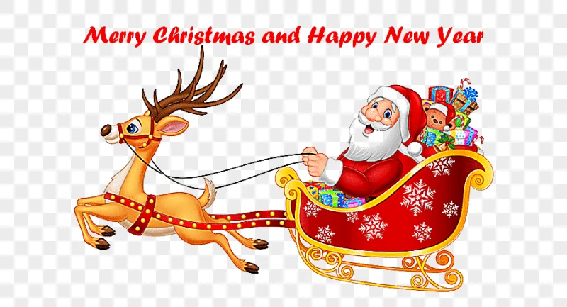 png clipart reindeer santa claus norad tracks santa christmas reindeer