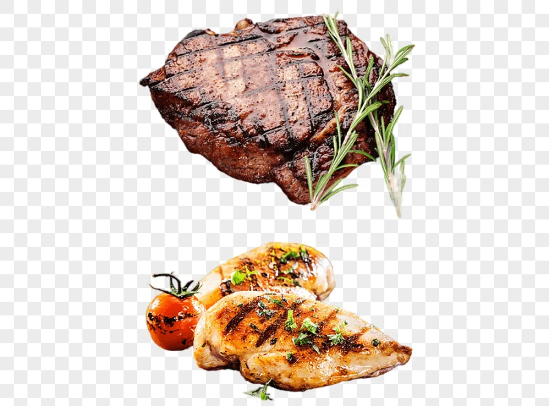 png clipart ribeye steak and grilled chicken fillet lamb and mutton barbecue beefsteak roa