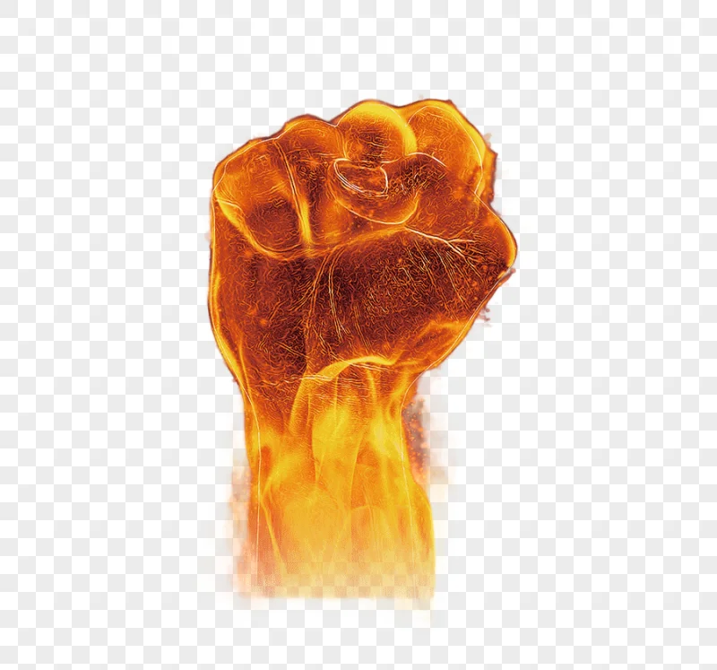 png clipart right human fist fire fire fist image file formats orange