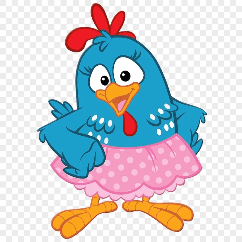 png clipart rooster chicken galinha pintadinha skirt pink galinha blue galliformes