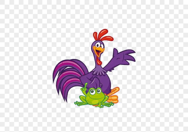 png clipart rooster galinha pintadinha chicken borboletinha printing gallina pinadita purp