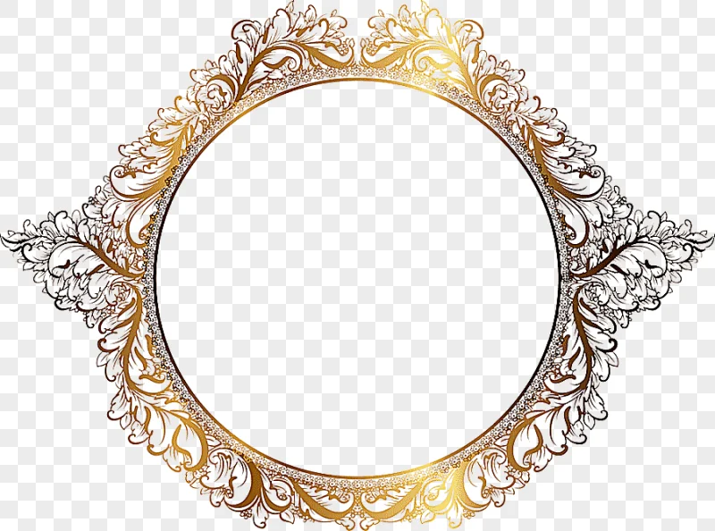 png clipart round gold frame template frames graphy molding gold moldura miscellaneous wed