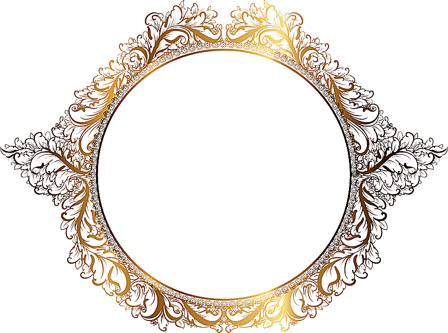 png clipart round gold frame template frames graphy molding gold moldura miscellaneous wed