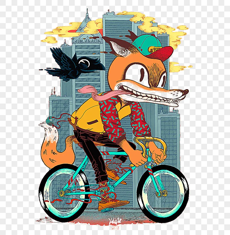 png clipart samsung galaxy j7 pro bicycle illustration cycling fox comics animals